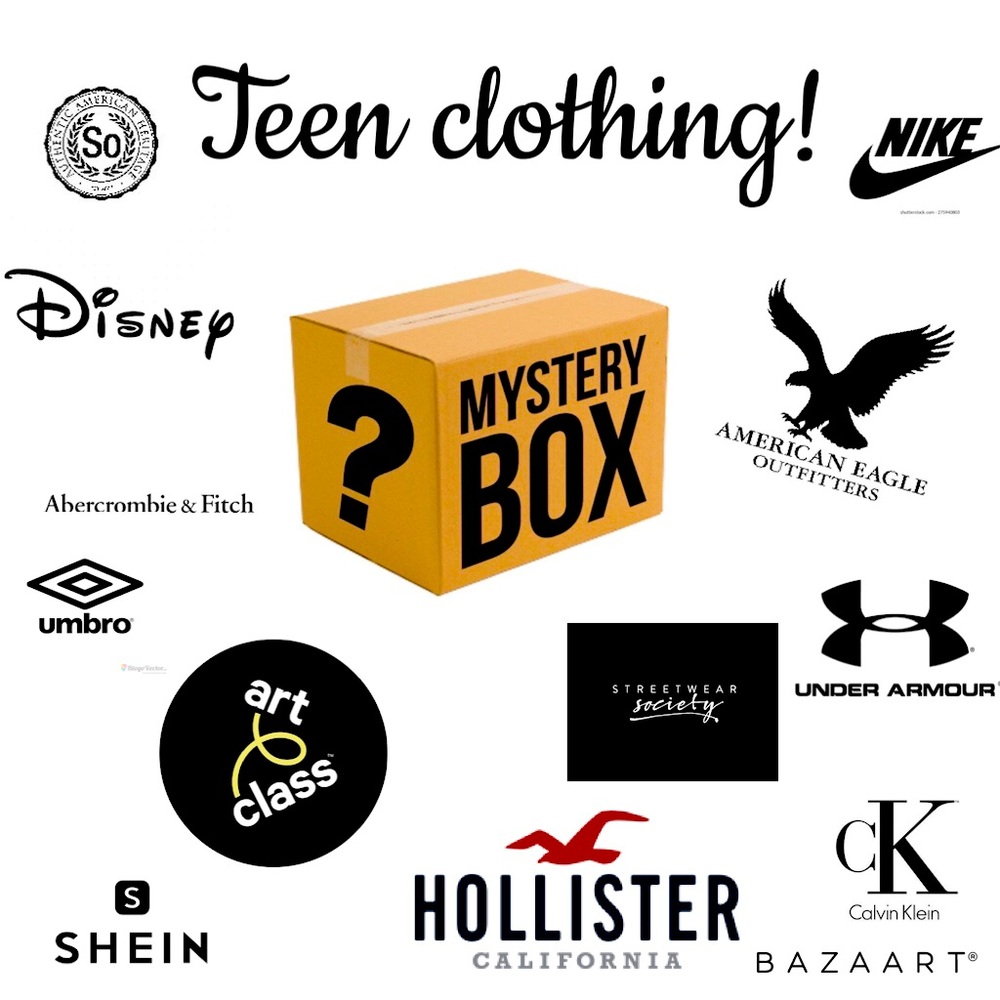 Teen girls clothing mystery box